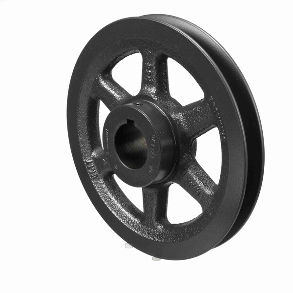 1 Groove Cast Iron Fhp - Finished Bore Sheave, BK77X 1 3/8
